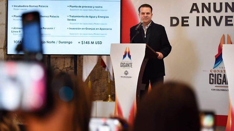 Esteban Villegas, gobernador de Durango